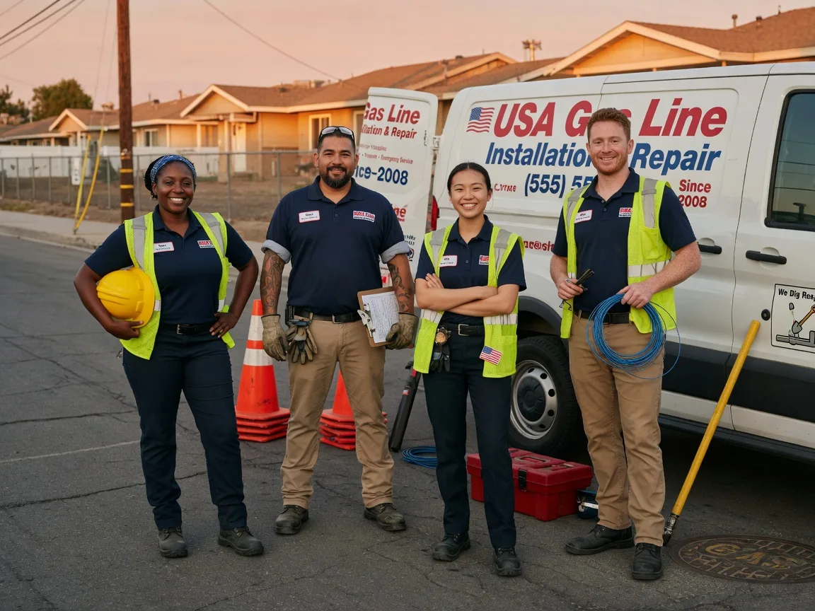 Gas Line Installation company in Loraine, TX
